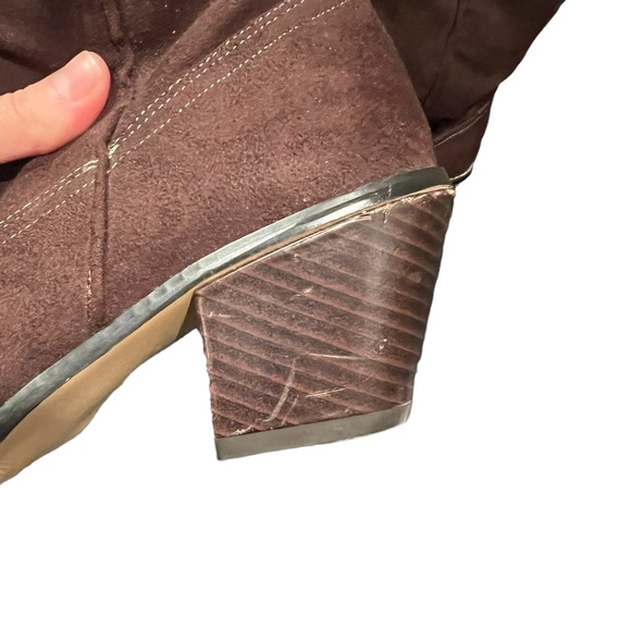 Arizona brown cow girl boots size 8 - Picture 12 of 12